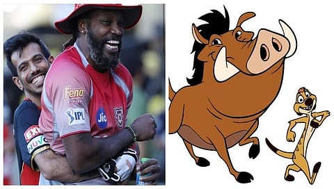 ಚಾಹಲ್, ಕ್ರಿಸ್ ಗೇಲ್