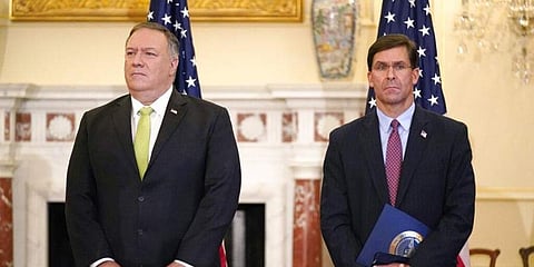 'ಚೀನಾ, ಕೋವಿಡ್-19': ಭಾರತ-ಅಮೆರಿಕ 2+2 ಮಾತುಕತೆಯ ಅಜೆಂಡಾ