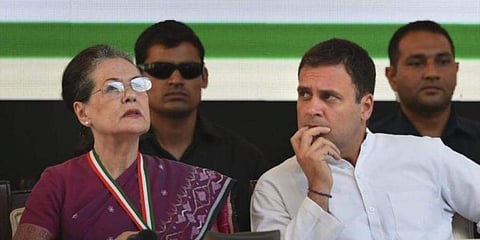 ರಾಹುಲ್ ಮತ್ತು ಸೋನಿಯಾ ಗಾಂಧಿ