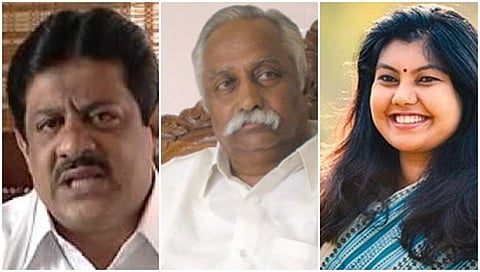 ಜಮೀರ್ ಅಹ್ಮದ್ ಖಾನ್, ಪ್ರಕಾಶ್ ಹುಕ್ಕೇರಿ, ಸೌಮ್ಯರೆಡ್ಡಿ