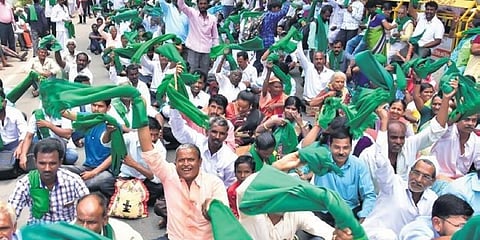 ಪ್ರತಿಭಟನಾನಿರತ ರೈತರು