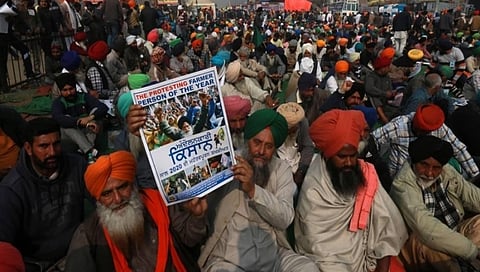 ಸಿಂಘು ಗಡಿಭಾಗದಲ್ಲಿ ಮುಂದುವರಿದ ರೈತರ ಪ್ರತಿಭಟನೆ