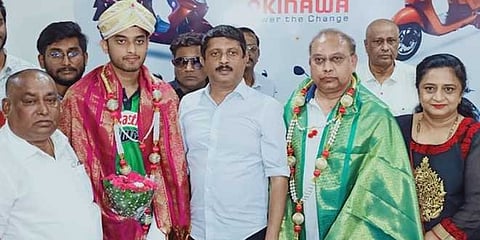 ಉಲ್ಲಾಸ್ ಗೆ ಶಾಸಕರಿಂದ ಸನ್ಮಾನ