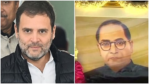 ರಾಹುಲ್ ಗಾಂಂಧಿ,ಅಂಬೇಡ್ಕರ್