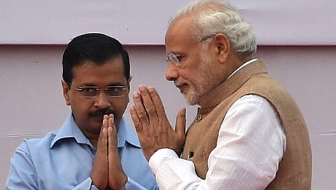 ಕೇಜ್ರಿವಾಲ್-ಮೋದಿ