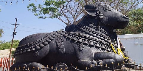ಮೈಸೂರು: ಚಾಮುಂಡಿ ಬೆಟ್ಟದ ನಂದಿ ವಿಗ್ರಹದಲ್ಲಿ ಬಿರುಕು, ಪರಿಶೀಲನೆಗೆ ಪುರಾತತ್ವ ಸಮಿತಿ ರಚನೆ