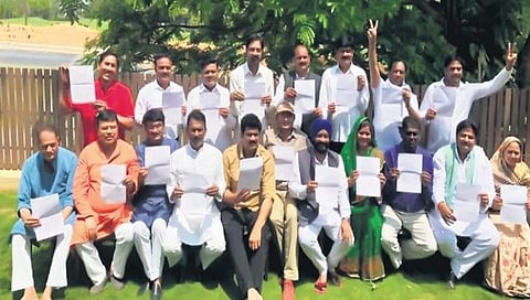 ಮಧ್ಯಪ್ರದೇಶ ಕಾಂಗ್ರೆಸ್ ಬಂಡಾಯ ಶಾಸಕರು