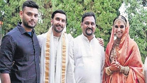 ದೀಪಿಕಾ- ರಣವೀರ್ ಜೊತೆ ಗಣೇಶ್ ನಾಯಕ್