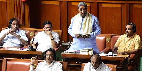 ಕರ್ನಾಟಕ ವಿಧಾನಸಭೆ ಕಲಾಪದಲ್ಲಿ ಸಿದ್ದರಾಮಯ್ಯ