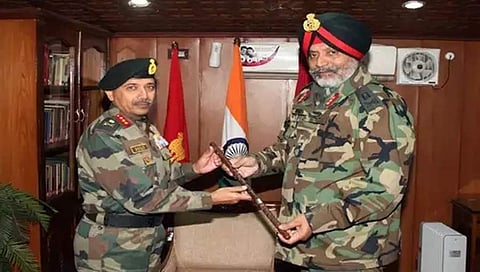 ಕಮಾಂಡರ್ ಆಗಿ ಅಧಿಕಾರ ವಹಿಸಿಕೊಂಡ ಲೆಫ್ಟಿನೆಂಟ್ ಗವರ್ನರ್ ಜನರಲ್ ಬಿ ಎಸ್ ರಾಜು