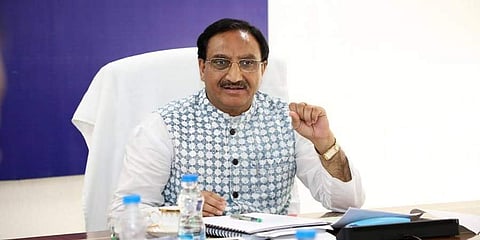 ಮಾನವ ಸಂಪನ್ಮೂಲ ಅಭಿವೃದ್ಧಿ ಸಚಿವ ರಮೇಶ್ ಪೋಖ್ರಿಯಾಲ್