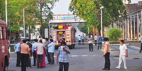 ವಿಷಾನಿಲ ಸೋರಿಕೆಯಾದ ಎಲ್ ಜಿ ಪಾಲಿಮರ್ಸ್ ಘಟಕ