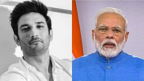 ಸುಶಾಂತ್ ಸಿಂಗ್ ರಜಪೂತ್ ನರೇಂದ್ರ ಮೋದಿ