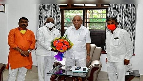ರಾಜ್ಯಸಭೆ ಬಿಜೆಪಿ ಅಭ್ಯರ್ಥಿ ಈರಣ್ಣ ಕಡಾಡಿ