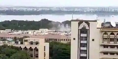 ತೆಲಂಗಾಣ ಸಚಿವಾಲಯ ಕಟ್ಟಡ ನೆಲಸಮ