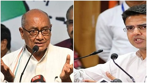 ದಿಗ್ವಿಜಯ್ ಸಿಂಗ್, ಸಚಿನ್ ಪೈಲಟ್