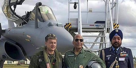 ರಾಜನಾಥ್ ಸಿಂಗ್-ರಾಫೆಲ್