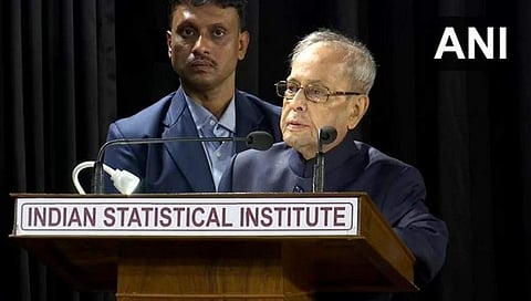 ಮಾಜಿ ರಾಷ್ಟ್ರಪತಿ ಪ್ರಣಬ್ ಮುಖರ್ಜಿ(ಸಂಗ್ರಹ ಚಿತ್ರ)