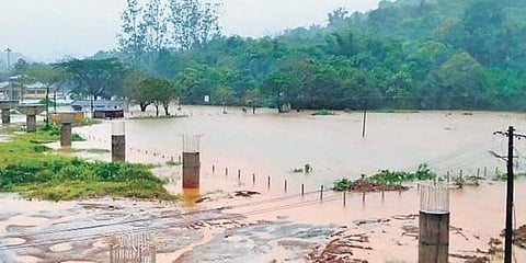 ಕೊಡಗಿನಲ್ಲಿ ಪ್ರವಾಹ ಪರಿಸ್ಥಿತಿ