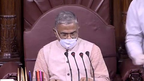ಉಪವಾಸ ಸತ್ಯಾಗ್ರಹ ನಿರತ ಉಪ ಸಭಾಪತಿ ಹರಿವಂಶ್