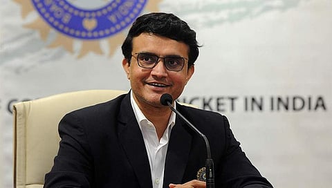 ಬಿಸಿಸಿಐ ಅಧ್ಯಕ್ಷ ಸೌರವ್ ಗಂಗೂಲಿ
