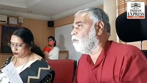 ಸುದ್ದಿಗೋಷ್ಠಿಯಲ್ಲಿ ಎಸ್ ಎಸ್ ಎಲ್ ಸಿ ಪೂರಕ ಪರೀಕ್ಷೆ ಫಲಿತಾಂಶ ಪ್ರಕಟಿಸಿದ ಪ್ರಾಥಮಿಕ ಮತ್ತು ಪ್ರೌಢ ಶಿಕ್ಷಣ ಸಚಿವ ಬಿ ಸಿ ನಾಗೇಶ್