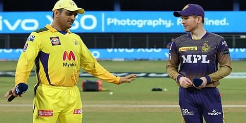 ಮಹೇಂದ್ರ ಸಿಂಗ್ ಧೋನಿ, ಇಯಾನ್ ಮಾರ್ಗನ್