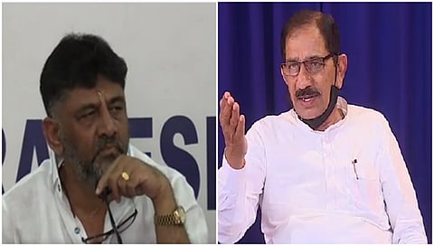 ಡಿ ಕೆ ಶಿವಕುಮಾರ್, ಸೊಗಡು ಶಿವಣ್ಣ(ಸಂಗ್ರಹ ಚಿತ್ರ)