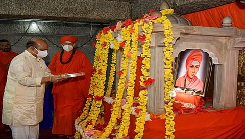 ಮುರುಘಾ ಮಠದಲ್ಲಿ ಬಸವರಾಜ ಬೊಮ್ಮಾಯಿ