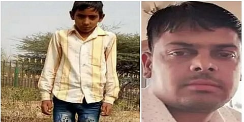 ಸಾವನ್ನಪ್ಪಿದ್ದ ಮಗು ಹಾಗೂ ಶಿಕ್ಷಕನ ಚಿತ್ರ