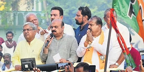 ಸಿಂದಗಿಯಲ್ಲಿ ಸಿಎಂ ಪ್ರಚಾರ