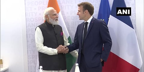 ಪ್ರಧಾನಿ ಮೋದಿ-ಎಮ್ಯಾನ್ಯುಯೆಲ್ ಮ್ಯಾಕ್ರನ್