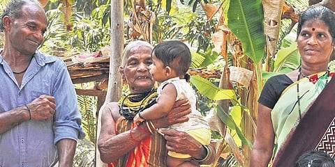 ಕುಟುಂಬ ಸದಸ್ಯರೊಂದಿಗೆ ತುಳಸಿ ಗೌಡ