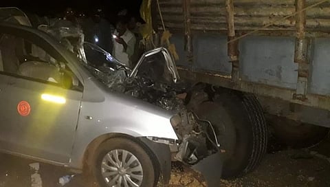 ಅಪಘಾತದ ದಶ್ಯ