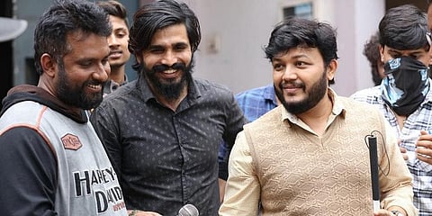 ಸಕತ್ ಚಿತ್ರೀಕರಣ ವೇಳೆ ನಿರ್ದೇಶಕ ಸುನಿ ಮತ್ತು ನಟ ಗಣೇಶ್
