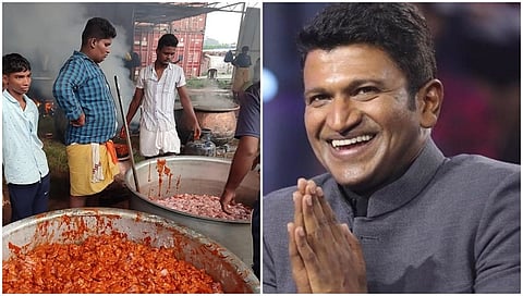 ಅರಮನೆ ಮೈದಾನದಲ್ಲಿ ಸಿದ್ದವಾಗುತ್ತಿರುವ ಆಹಾರ
