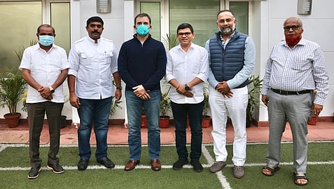 ರಾಹುಲ್ ಗಾಂಧಿ ಜೊತೆ ಗೋವಾ ನಾಯಕರು