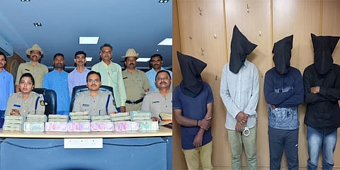 ಬಂಧಿತ ದರೋಡೆಕೋರರು