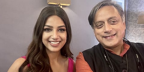 ಹರ್ನಾಜ್ ಕೌರ್ ಸಂಧು - ಶಶಿ ತರೂರ್