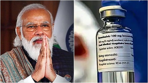 ಮೋದಿ-ರೆಮ್ಡೆಸಿವಿರ್ ಔಷಧಿ
