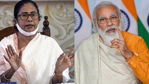 ಮಮತಾ ಬ್ಯಾನರ್ಜಿ, ಪ್ರಧಾನಿ ಮೋದಿ