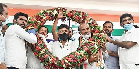 ಮಾಜಿ ಶಾಸಕ ರಾಜು ಕಾಂಗ್ರೆಸ್ ಸೇರ್ಪಡೆ