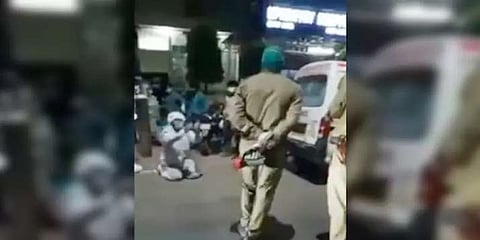 ಯುವಕನಿಂದ ಆಕ್ಸಿಜನ್ ಕಸಿದುಕೊಂಡಿದ್ದ ಆರೋಪ: ಆರಕ್ಷಕನ ವಿರುದ್ಧ ತನಿಖೆಗೆ ಆದೇಶ