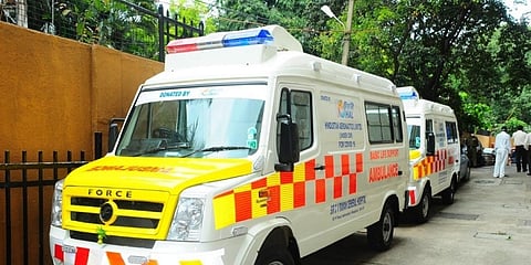 ಕಾಂಗ್ರೆಸ್ ನಿಂದ ನಗರದಲ್ಲಿ ಆ್ಯಂಬುಲೆನ್ಸ್ ಸೇವೆ