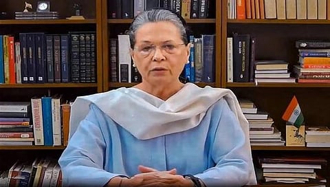 ಕಾಂಗ್ರೆಸ್ ಕಾರ್ಯಕಾರಿಣಿ ಸಭೆಯಲ್ಲಿ ಸೋನಿಯಾ ಗಾಂಧಿ