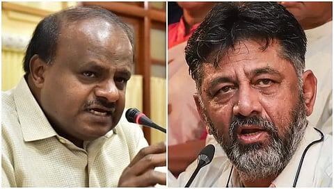 ಹೆಚ್ ಡಿ ಕುಮಾರಸ್ವಾಮಿ, ಡಿ ಕೆ ಶಿವಕುಮಾರ್