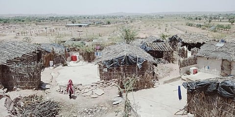 ಜೋಧ್ ಪುರದಲ್ಲಿರುವ ಪಾಕಿಸ್ತಾನದಿಂದ ವಲಸೆ ಬಂದಿರುವ ಹಿಂದೂಗಳ ಮನೆಗಳು