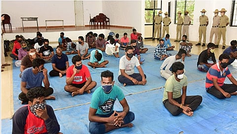 ಬಂಧಿತ ಶ್ರೀಲಂಕಾ ಪ್ರಜೆಗಳು