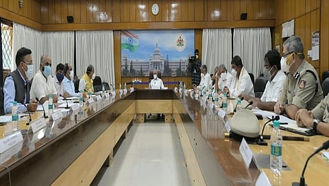 ಮುಖ್ಯಮಂತ್ರಿ ನೇತೃತ್ವದಲ್ಲಿನ ಸಭೆ