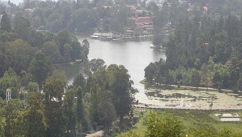 ಕೊಡೈಕನಾಲ್ ಲೇಕ್ ನ ವಿಹಂಗಮ ನೋಟ